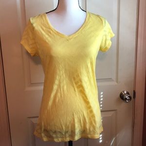 Just Be...Yellow Fitted Top💛